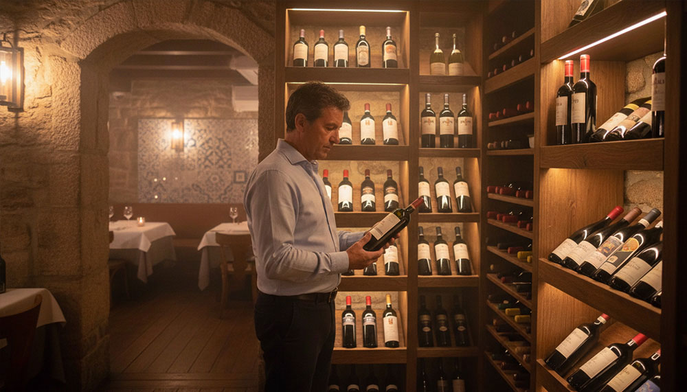 Nuestra cava de vinos